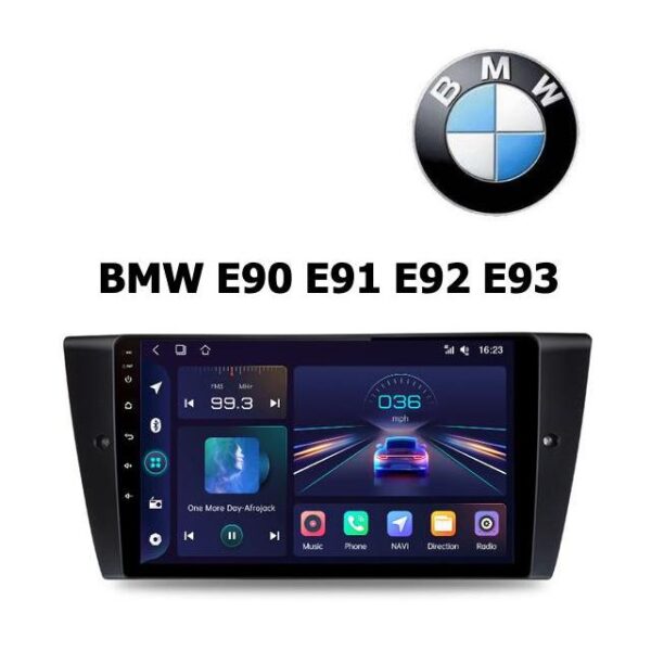 Pantalla Android BMW Serie 3 E90 E91 E92 E93 con CarPlay