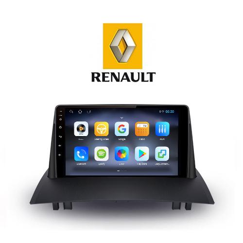 Pantalla Android Megane 3 2008 - 2014 - radio con GPS, Carplay y Android Auto