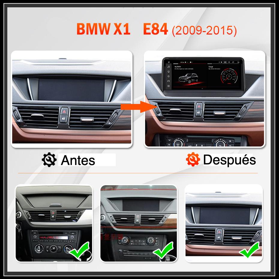 BMW X1 E84 2010 - 2015 Carplay - pantalla táctil con navegador GPS