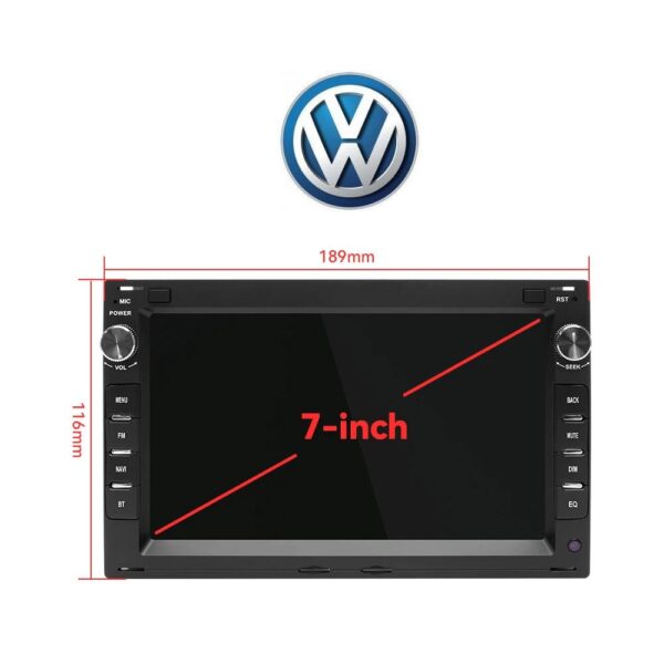 Radio Pantalla Golf 4, Passat, POLO 7"