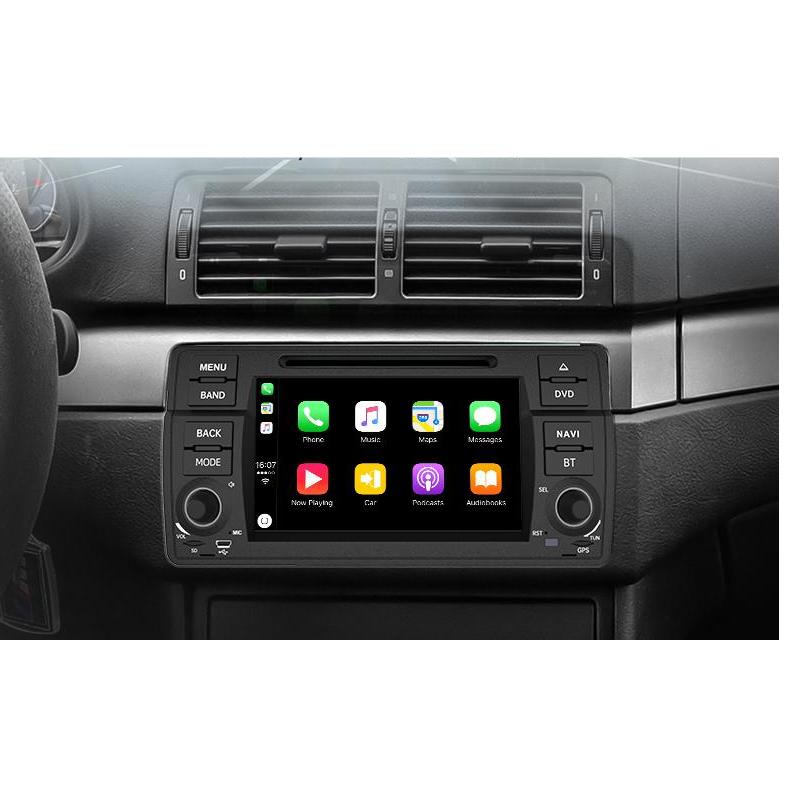 7" BMW Serie 3 E46 (1998 - 2006) - pantalla táctil con navegador GPS