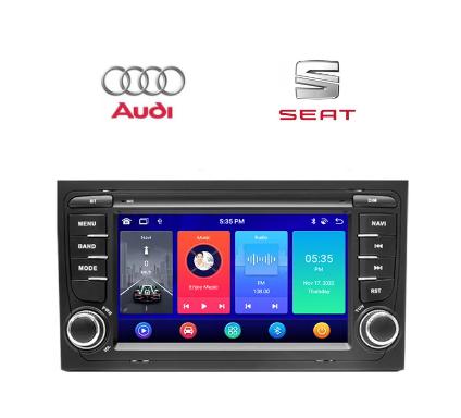 Radio Pantalla Audi A4 B6 B7 2002 - 2008 y Seat Exeo 2008 - 2012