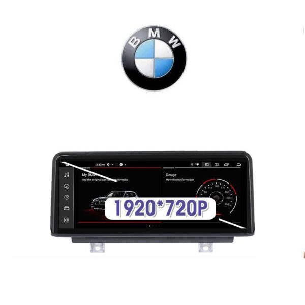 Pantalla Android BMW Serie 1 F20 Serie 3 F30 Serie 4