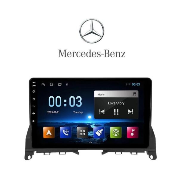 Pantalla-Android-Mercedes Benz C W204 2007 - 2010