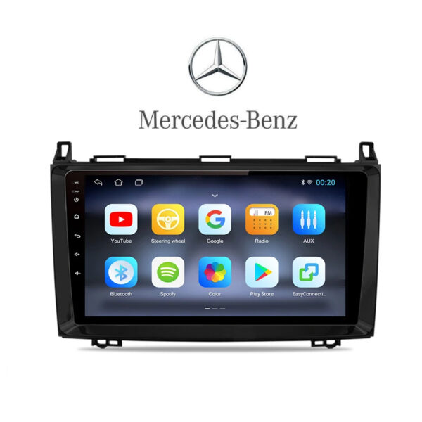 Pantalla Android Mercedes Benz Viano/Vito W639 - radio con GPS, Carplay y Android Auto