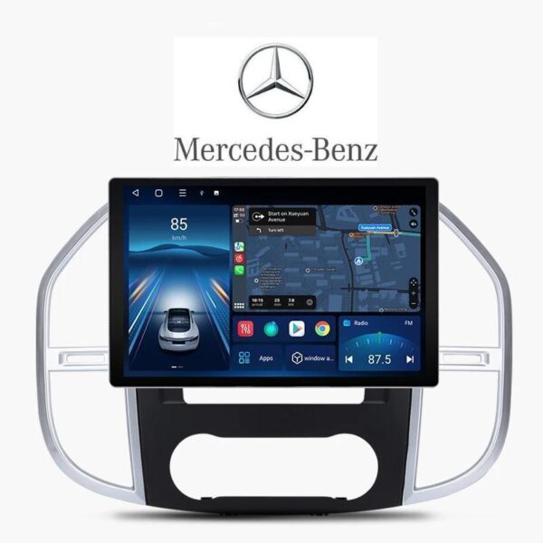 Pantalla Android Mercedes Benz Vito W447 2014 - 2023 MP5400 Plus