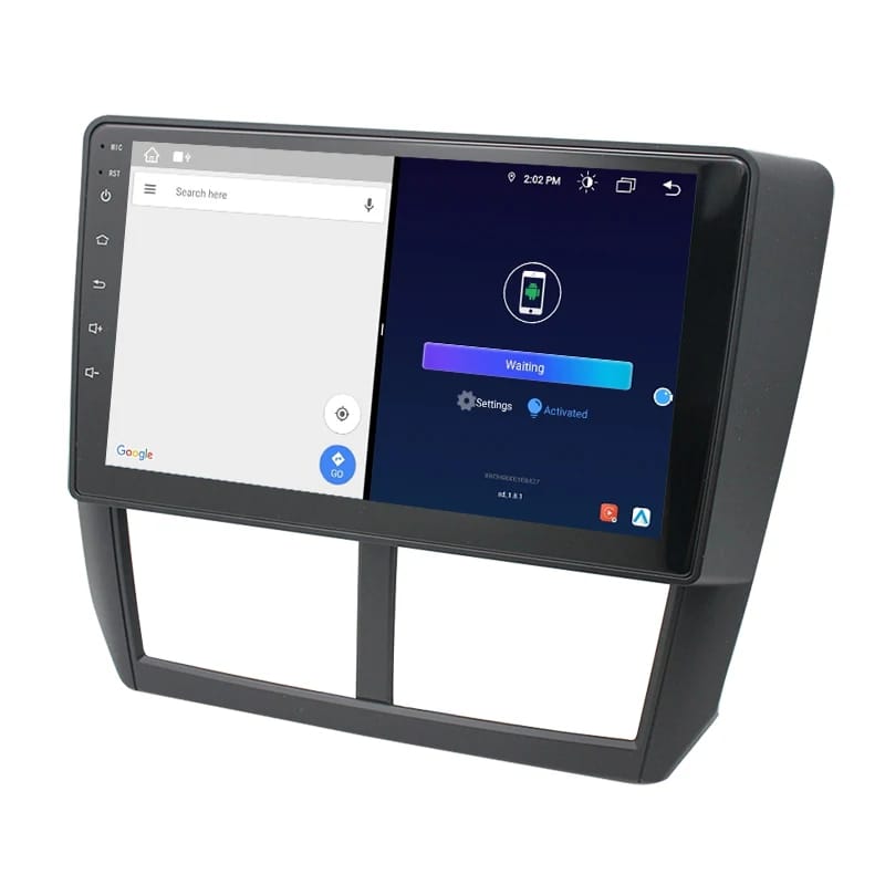 Pantalla Android Subaru Impreza / Forester 2007-2013 - radio con GPS, Carplay y Android Auto