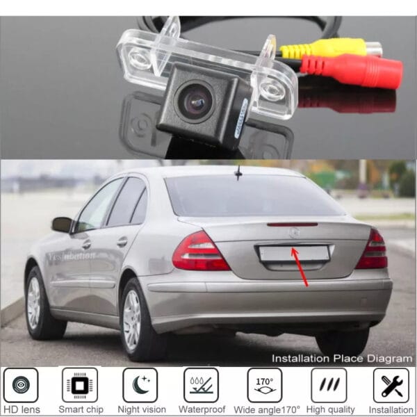 Cámara aparcamiento Mercedes Benz E W211