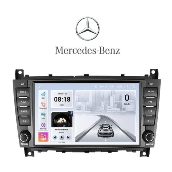 Pantalla Android Mercedes Benz W203 W209