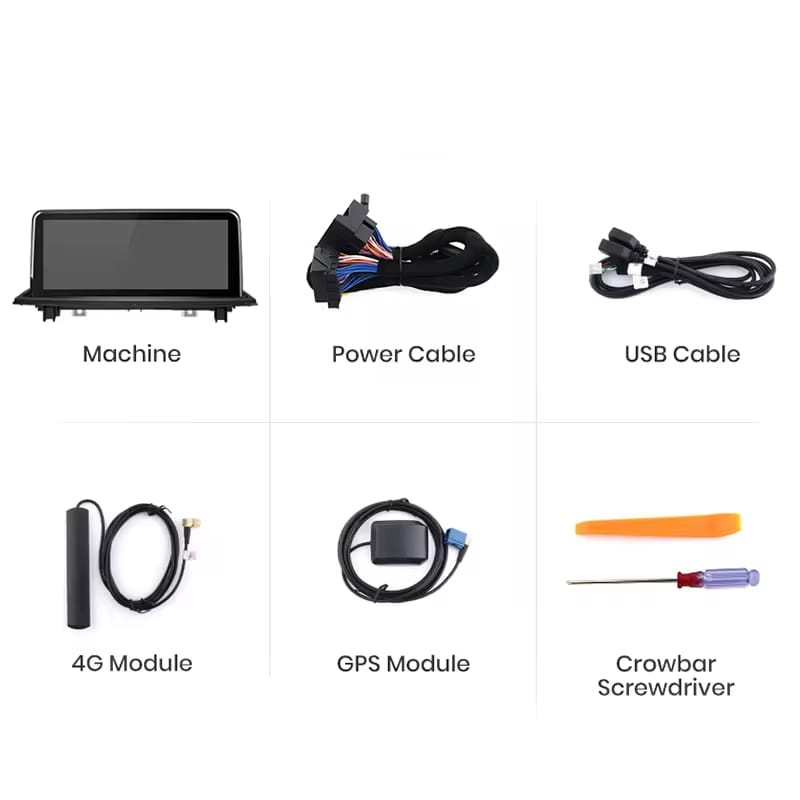 BMW X1 F48 2016 - 2019 - pantalla táctil con navegador GPS