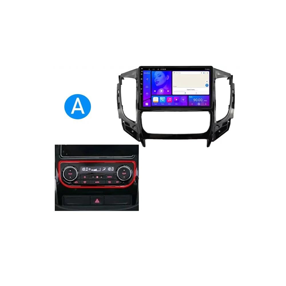 Radio Mitsubishi Montero Sport 3 / L200 2015 - 2019 - vista lateral