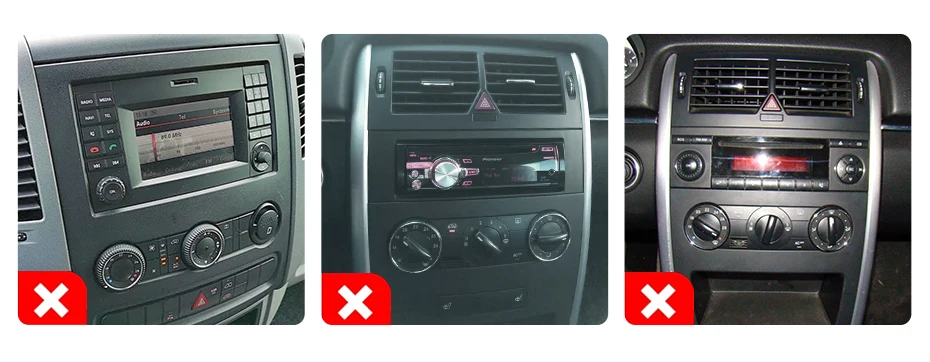 Pantalla Mercedes Benz Clase B W245 + Carplay / AndroidAuto - pantalla Android instalada en el vehículo