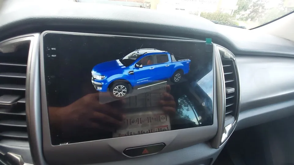 Radio Ford Ranger + Carplay / AndroidAuto 2015 - 2022 - ejemplo de navegación GPS