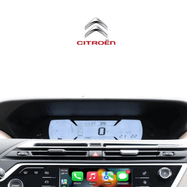 Adaptador integrador Carplay & AndroidAuto Citroen C4 Picasso compatible con radios Android